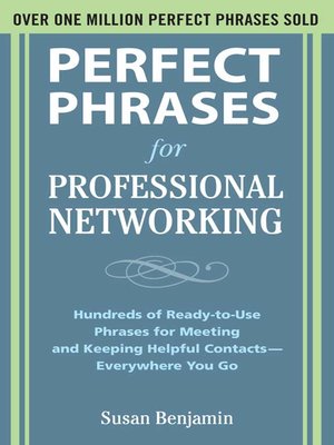 cover image of Perfect Phrases for Professional Networking